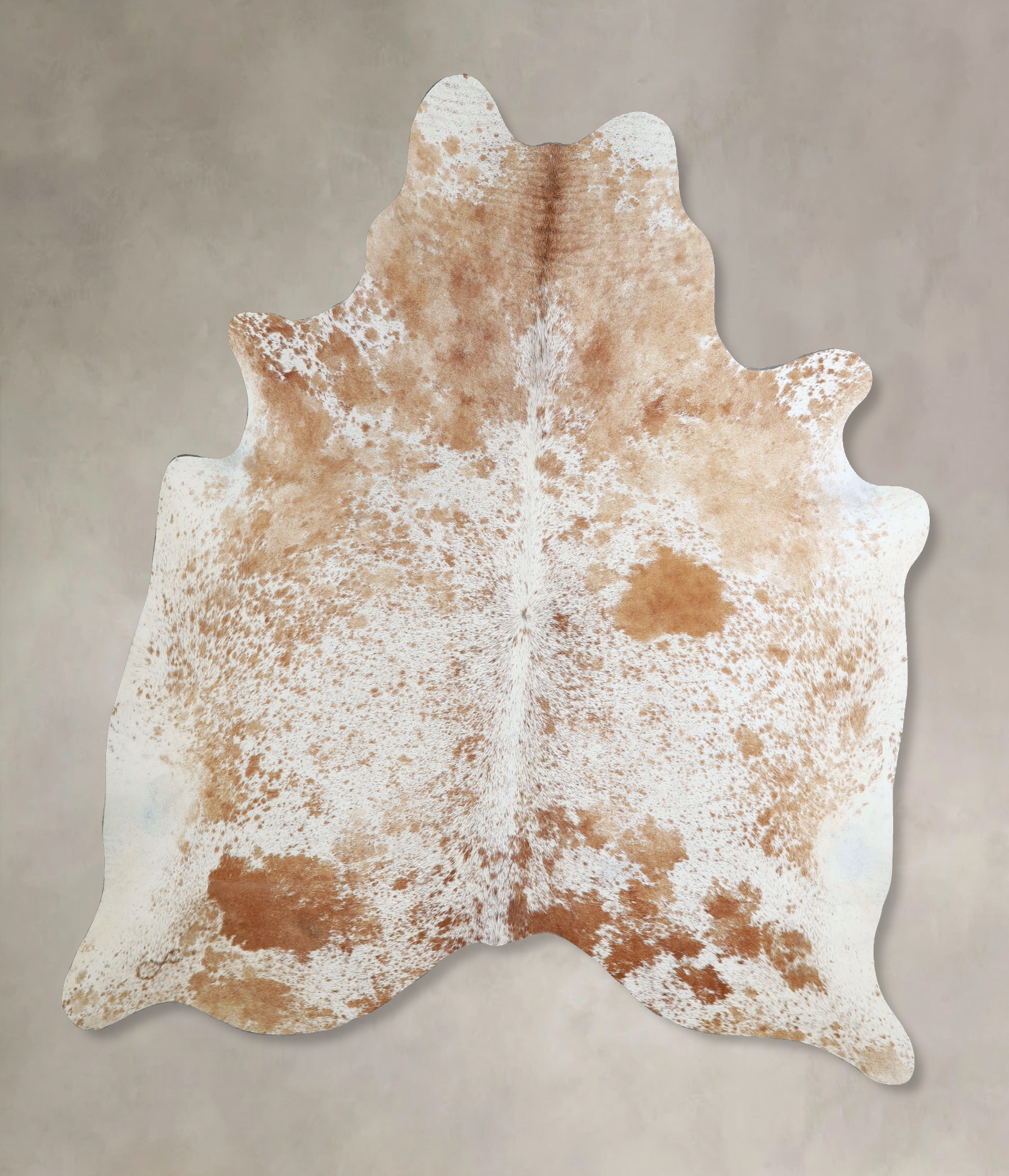 Salt and Pepper Brown Cowhide Rug #A44990