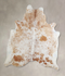 Salt and Pepper Brown X-Large Brazilian Cowhide Rug 6'8
