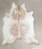 Salt and Pepper Brown X-Large Brazilian Cowhide Rug 6'8