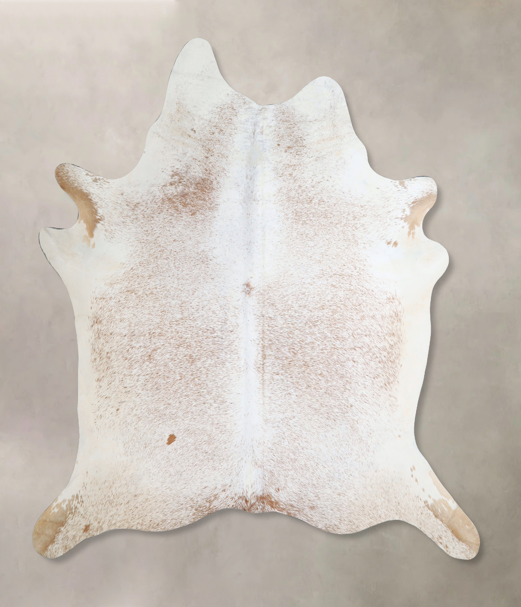 Salt and Pepper Brown Cowhide Rug #A45000