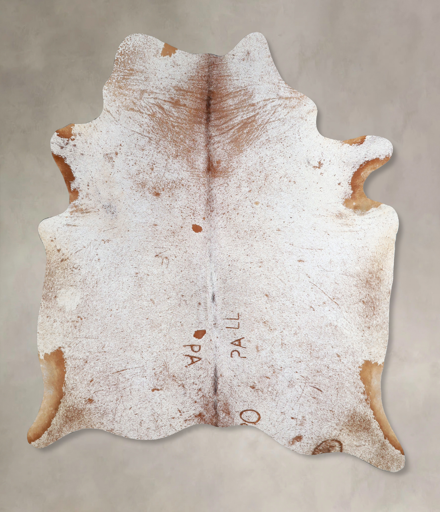 Salt and Pepper Brown Cowhide Rug #A45001
