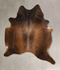 Chocolate X-Large Brazilian Cowhide Rug 7'5