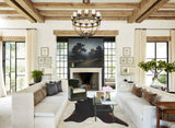 Chocolate X-Large Brazilian Cowhide Rug 7'5"H x 6'6"W #A45015 by Hudson Hides