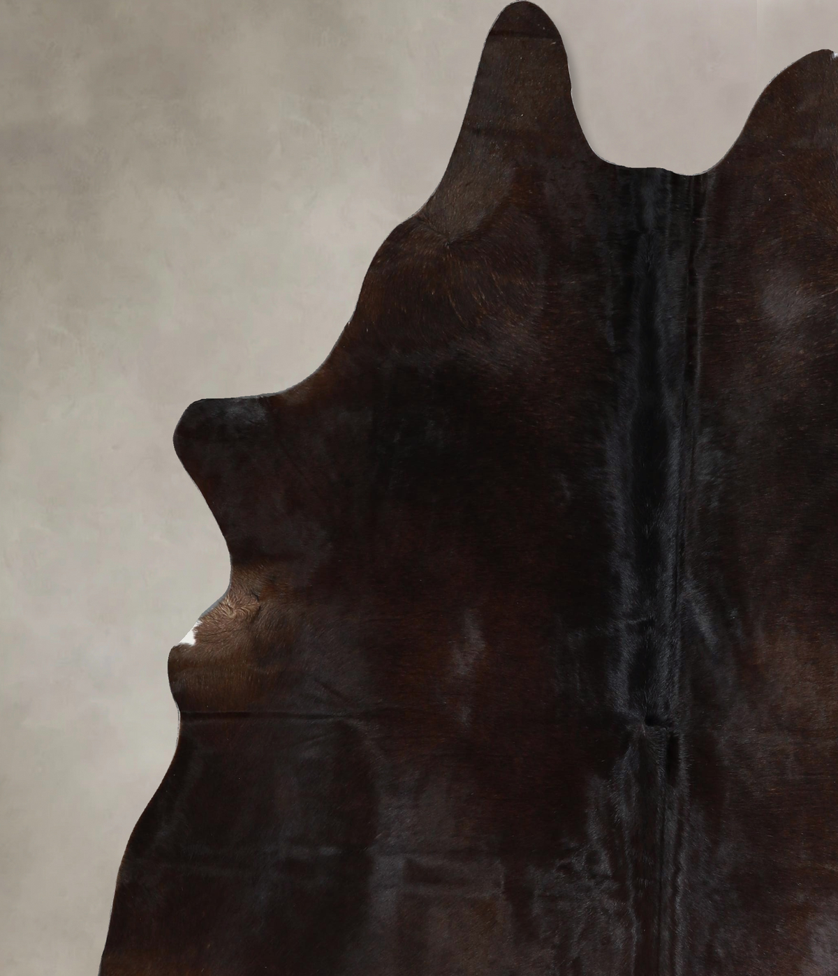 Chocolate X-Large Brazilian Cowhide Rug 7'4"H x 6'4"W #A45016 by Hudson Hides