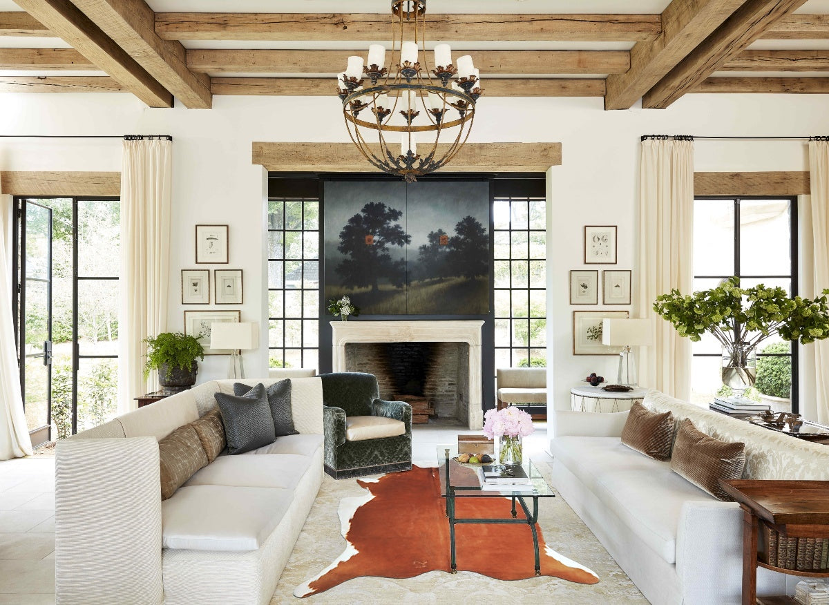 Solid Brown Cowhide Rug #A45019