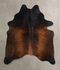 Chocolate Large Brazilian Cowhide Rug 6'5