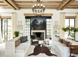 Hereford XX-Large Brazilian Cowhide Rug 7'10"H x 7'4"W #A45053 by Hudson Hides