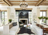 Chocolate X-Large Brazilian Cowhide Rug 6'6"H x 6'6"W #A45076 by Hudson Hides