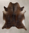 Chocolate X-Large Brazilian Cowhide Rug 7'0