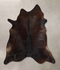 Chocolate XX-Large Brazilian Cowhide Rug 7'4