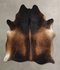 Chocolate X-Large Brazilian Cowhide Rug 6'11