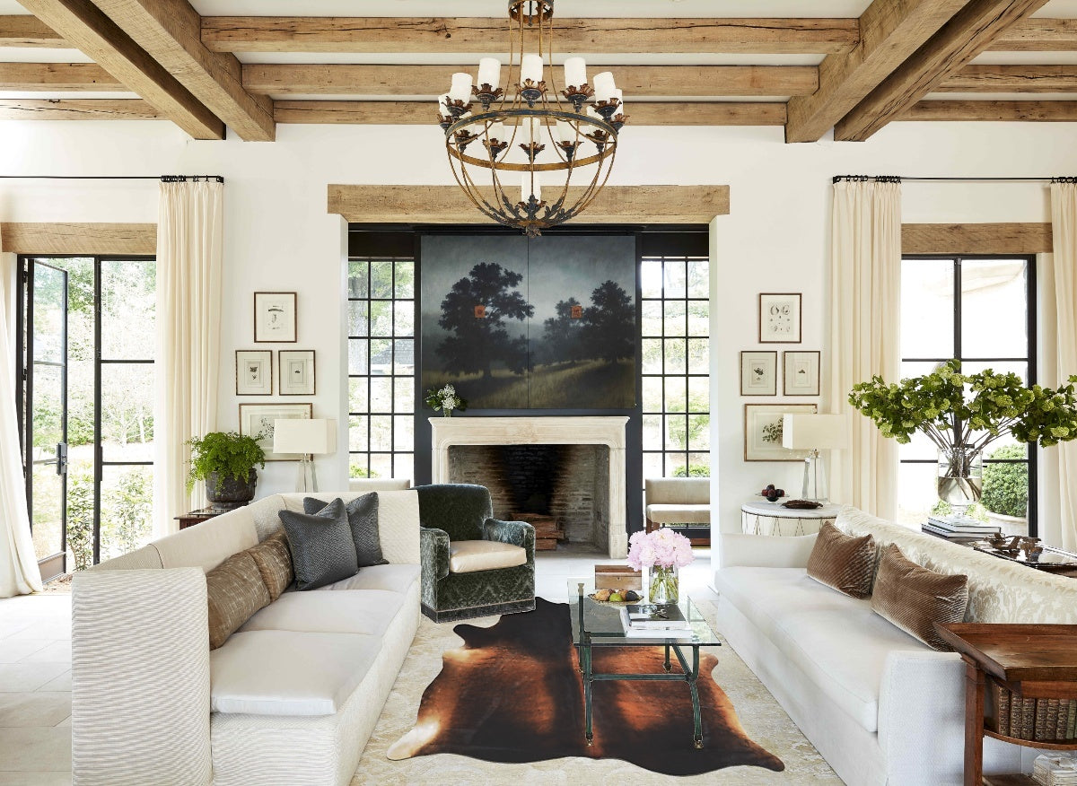 Chocolate Cowhide Rug #A45090
