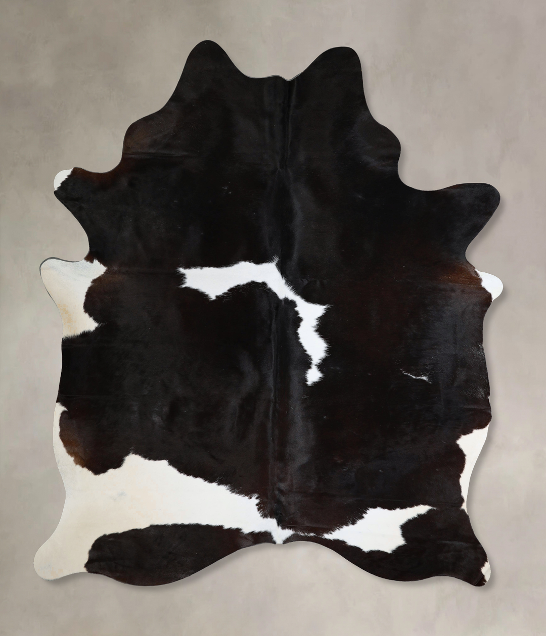 Black and White XX-Large Brazilian Cowhide Rug 8'1"H x 6'2"W #A45096 b