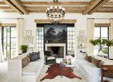 Solid Brown XX-Large Brazilian Cowhide Rug 8'0"H x 6'8"W #A45100 by Hudson Hides