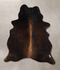 Chocolate Large Brazilian Cowhide Rug 6'6
