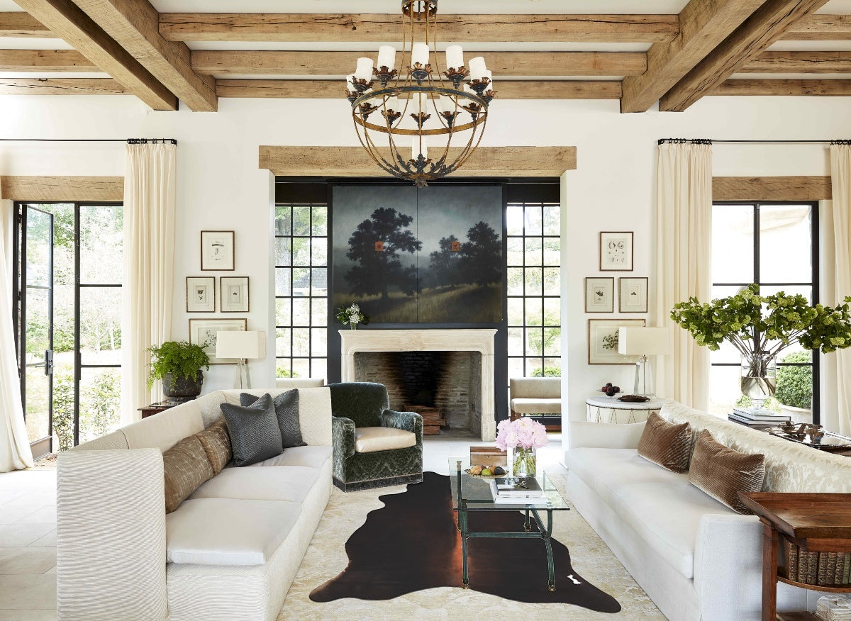 Chocolate Cowhide Rug #A45117