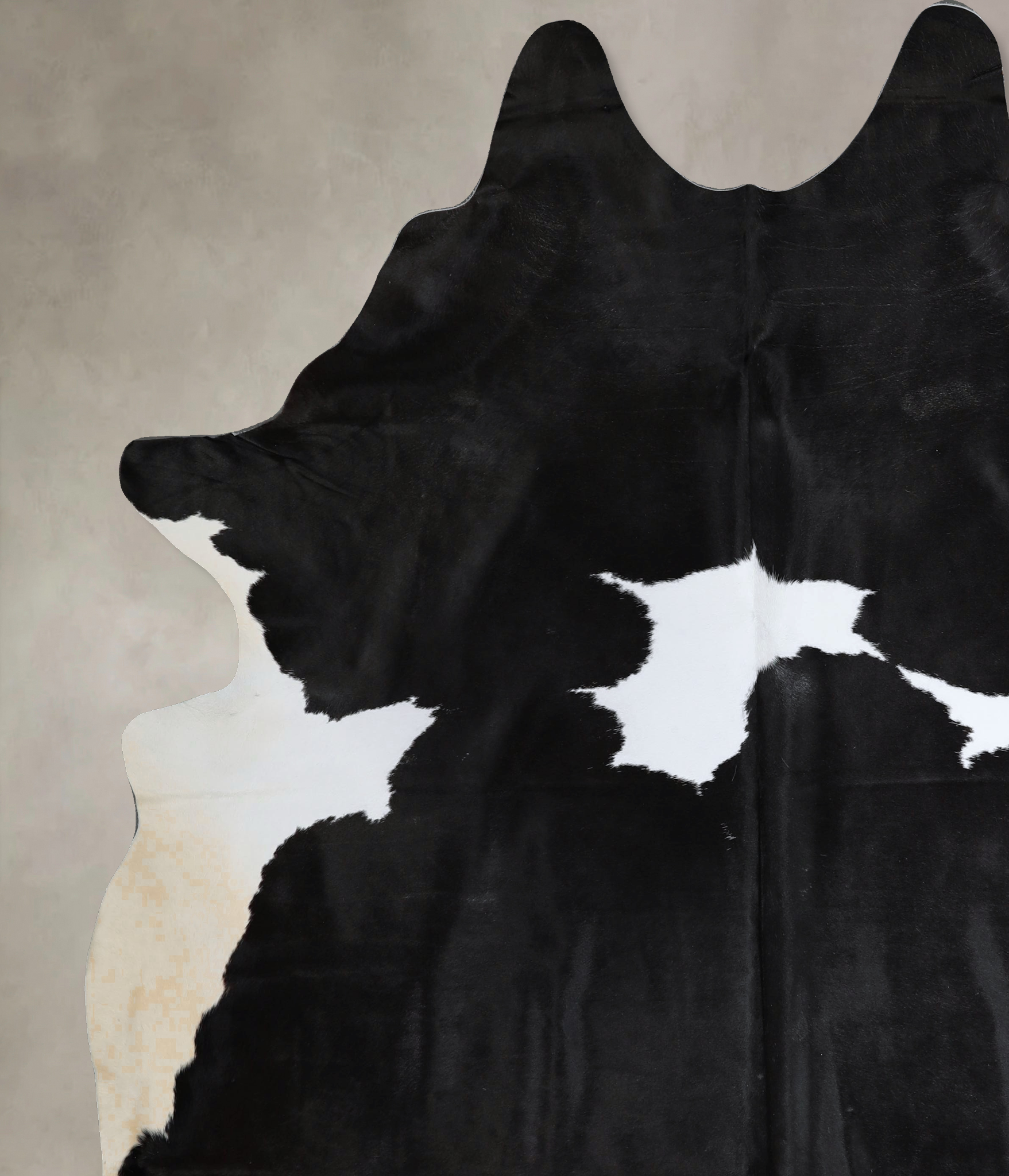 Black and White Cowhide Rug #A45123