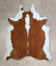 Hereford XX-Large Brazilian Cowhide Rug 8'5"H x 7'9"W #A45130 by Hudson Hides