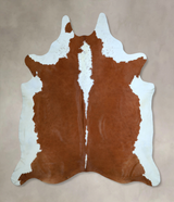Hereford XX-Large Brazilian Cowhide Rug 8'5"H x 7'9"W #A45130 by Hudson Hides