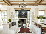 Hereford XX-Large Brazilian Cowhide Rug 8'2"H x 7'3"W #A45131 by Hudson Hides