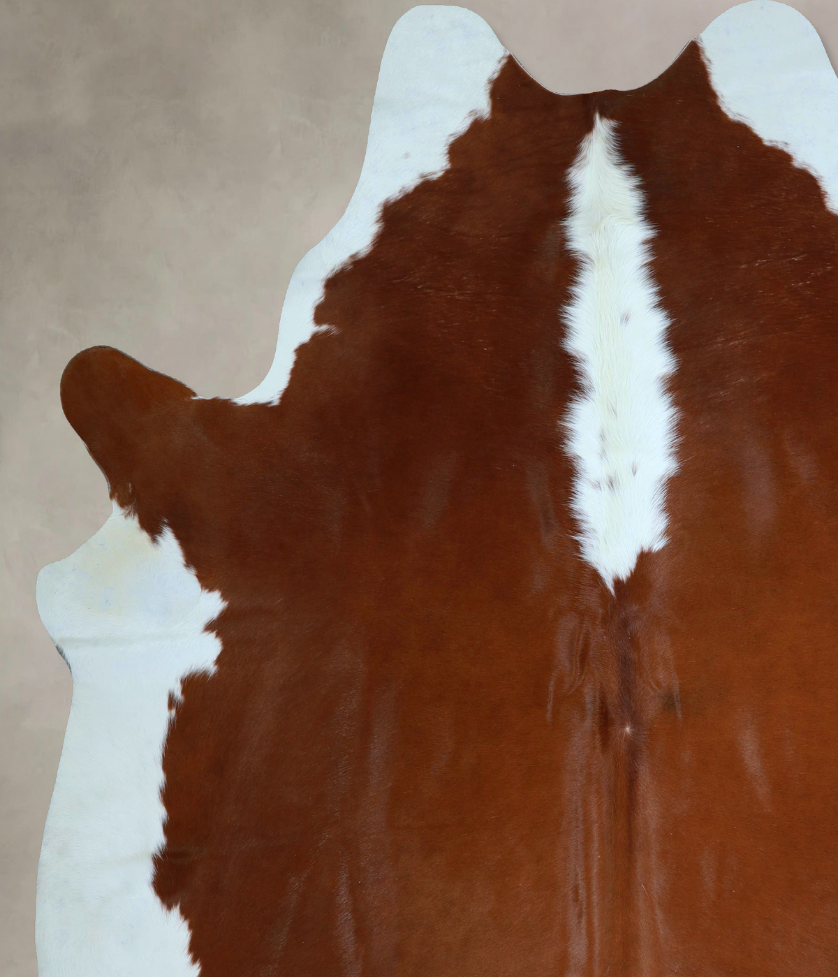 Hereford XX-Large Brazilian Cowhide Rug 7'10"H x 7'2"W #A45132 by Hudson Hides