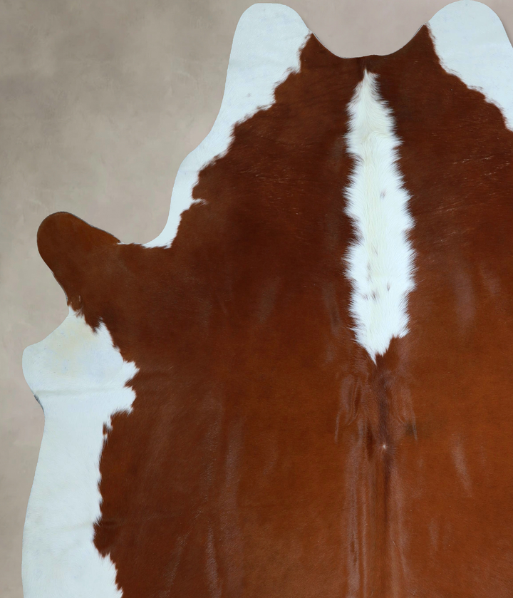 Hereford XX-Large Brazilian Cowhide Rug 7'10"H x 7'2"W #A45132 by Hudson Hides