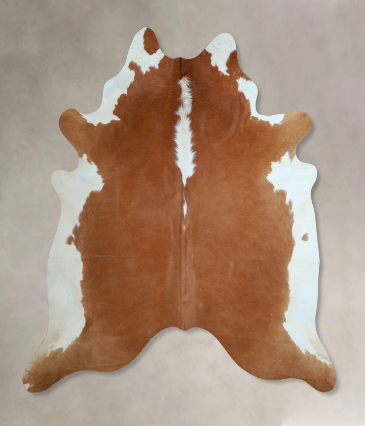Hereford X-Large Brazilian Cowhide Rug 7'3"H x 6'10"W #A45135 by Hudson Hides
