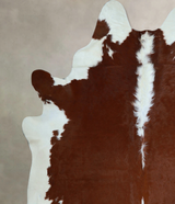 Hereford XX-Large Brazilian Cowhide Rug 7'10"H x 6'6"W #A45136 by Hudson Hides