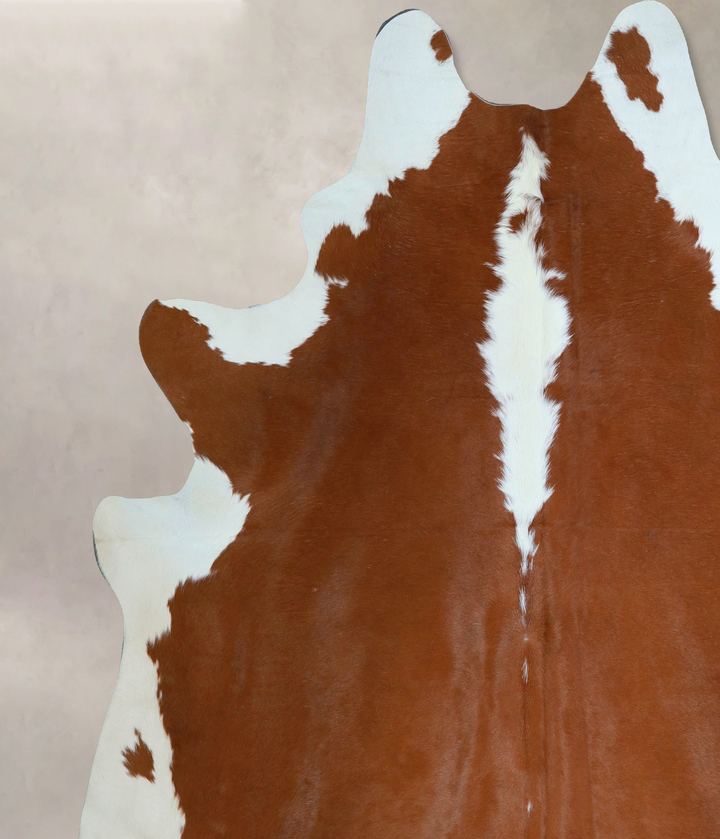 Hereford XX-Large Brazilian Cowhide Rug 7'8"H x 7'0"W #A45138 by Hudson Hides