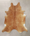 Solid Brown X-Large Brazilian Cowhide Rug 7'5