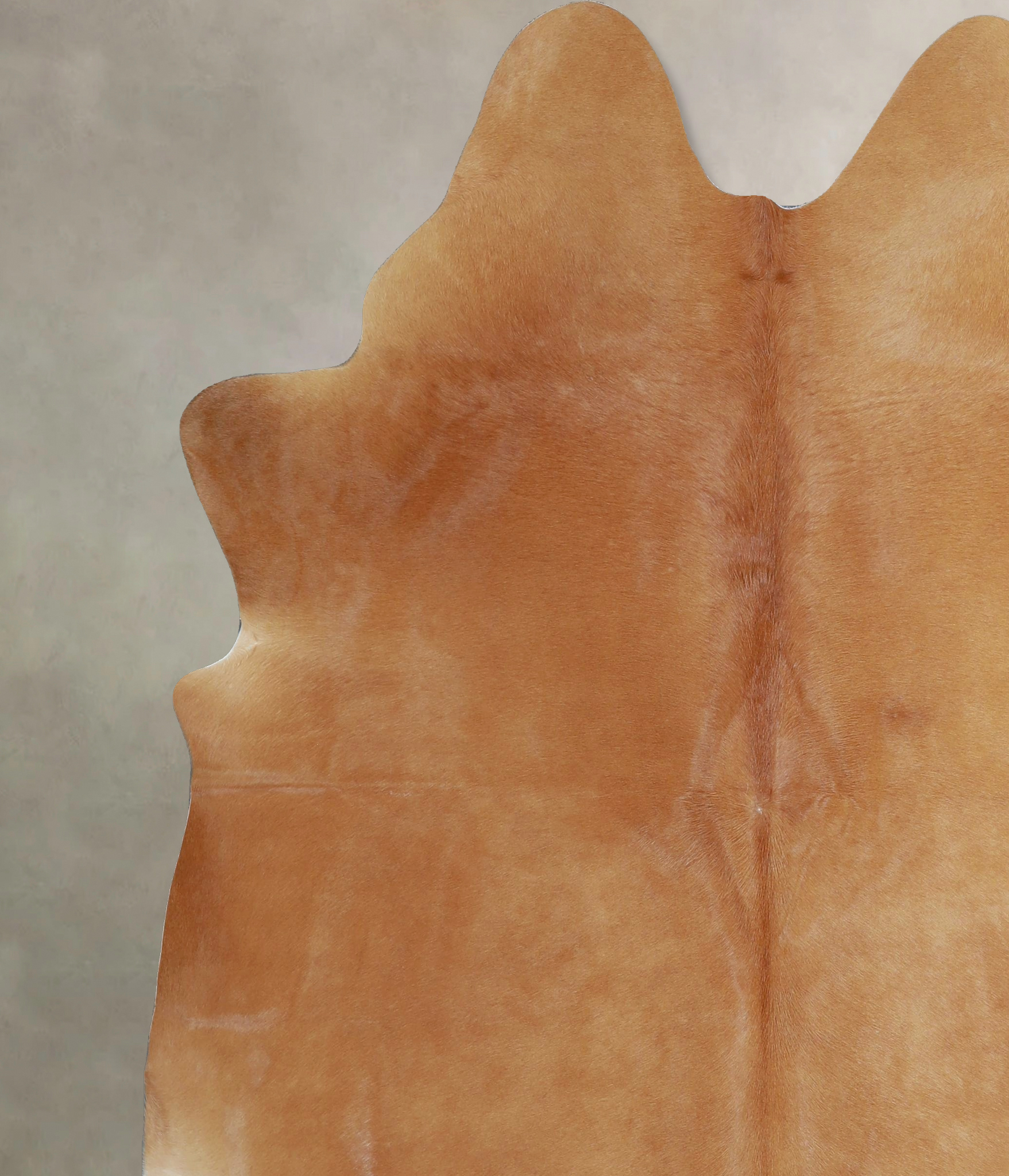 Solid Brown Cowhide Rug #A45150