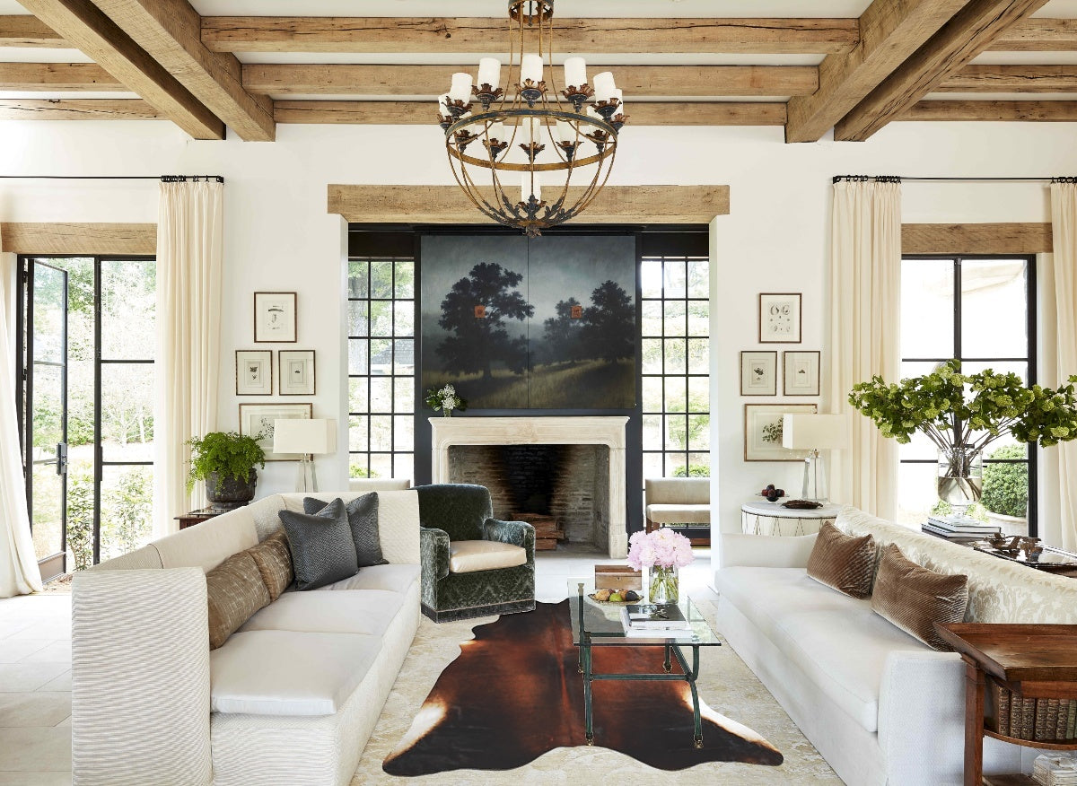 Warm Caramel Cowhide Rug #A45152