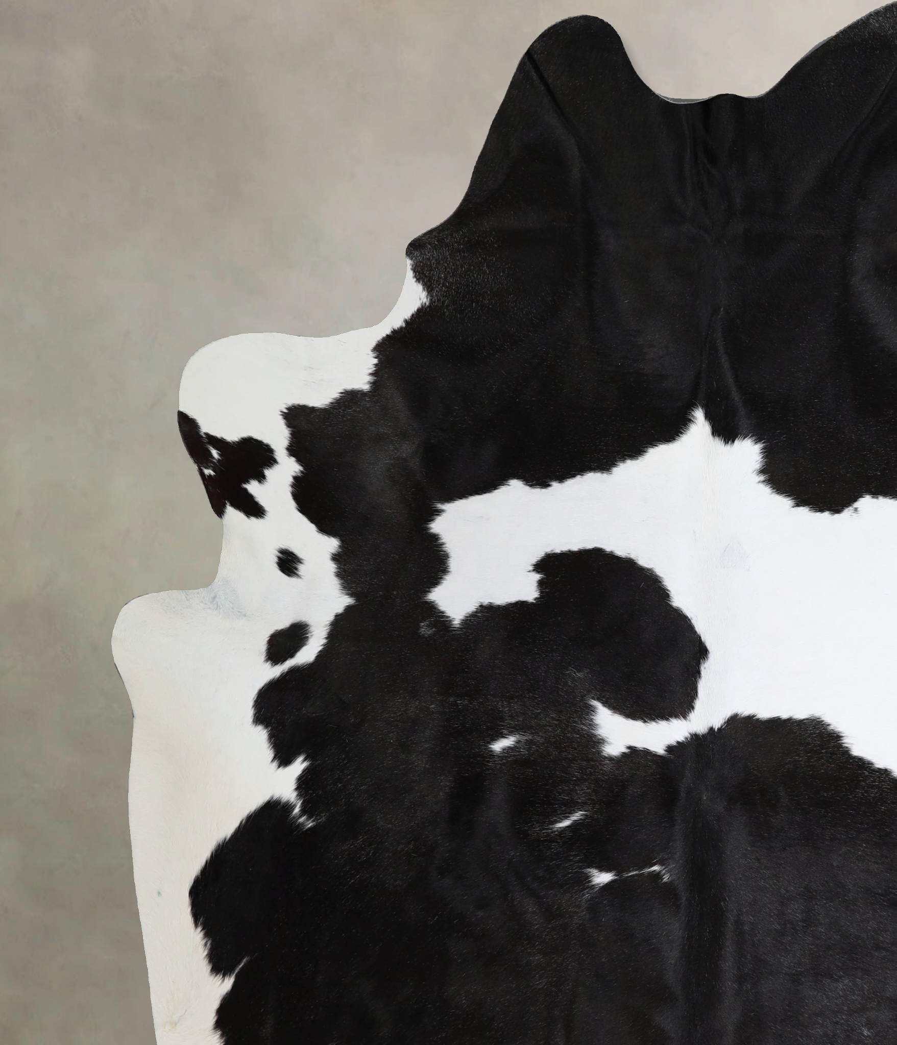 Black and White Cowhide Rug #A45157