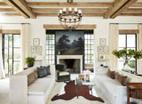 Hereford X-Large Brazilian Cowhide Rug 6'9"H x 6'8"W #A45162 by Hudson Hides