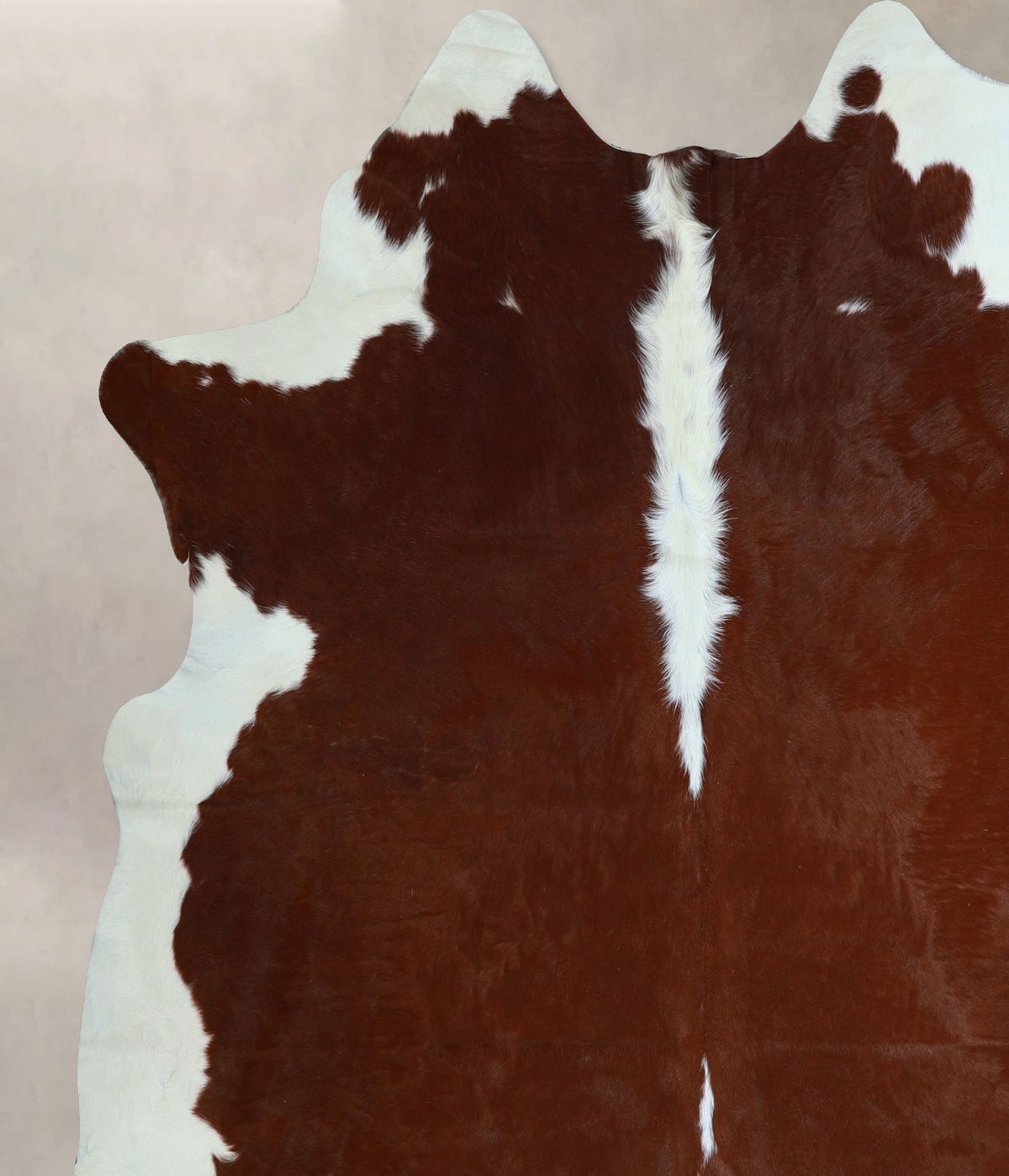 Hereford XX-Large Brazilian Cowhide Rug 7'5"H x 7'5"W #A45165 by Hudson Hides