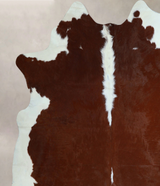 Hereford XX-Large Brazilian Cowhide Rug 7'5"H x 7'5"W #A45165 by Hudson Hides