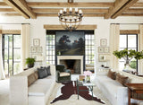 Hereford XX-Large Brazilian Cowhide Rug 7'5"H x 7'5"W #A45165 by Hudson Hides