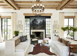 Hereford XX-Large Brazilian Cowhide Rug 8'1"H x 6'10"W #A45167 by Hudson Hides