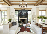 Hereford XX-Large Brazilian Cowhide Rug 7'10"H x 6'9"W #A45168 by Hudson Hides
