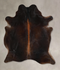 Chocolate Large Brazilian Cowhide Rug 6'10