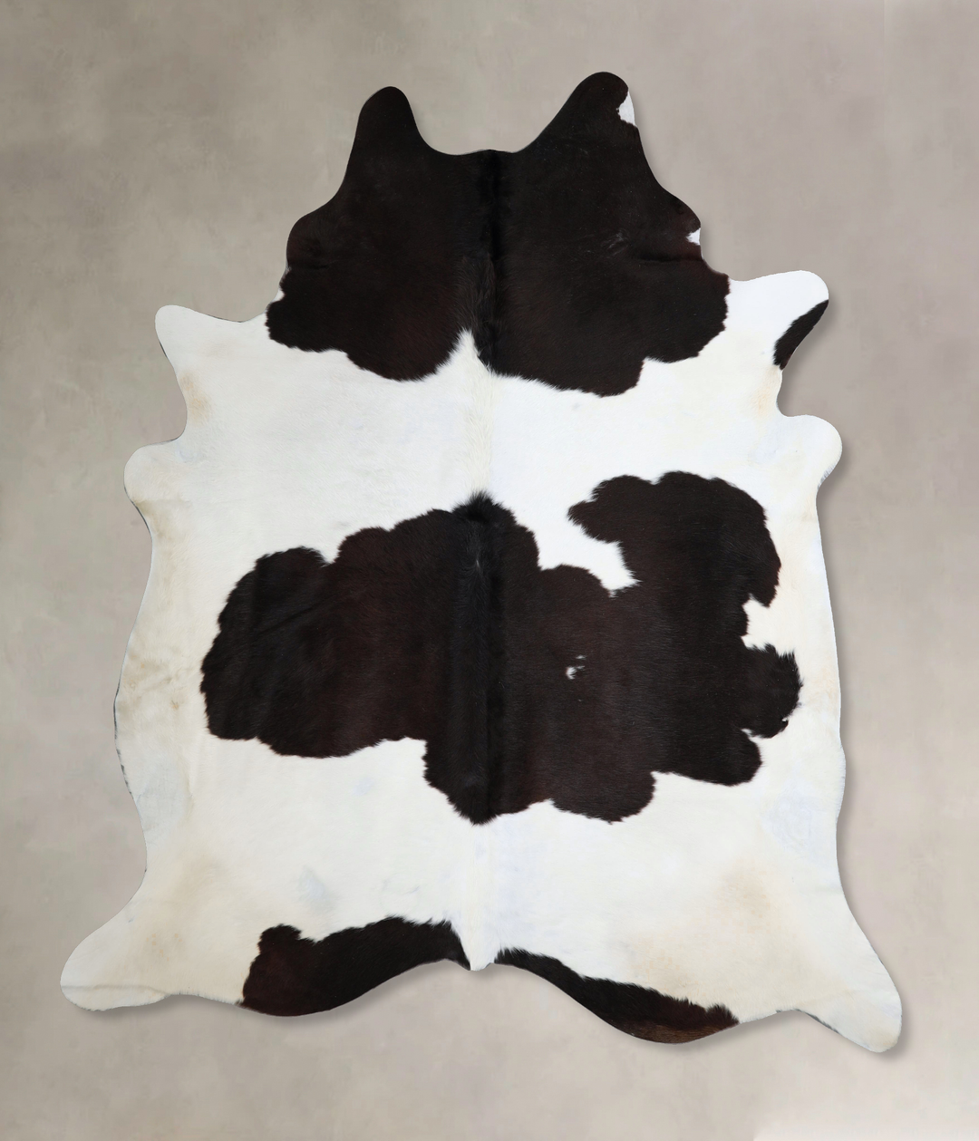 Black and White XX-Large Brazilian Cowhide Rug 8'3"H x 7'5"W #A45200 b