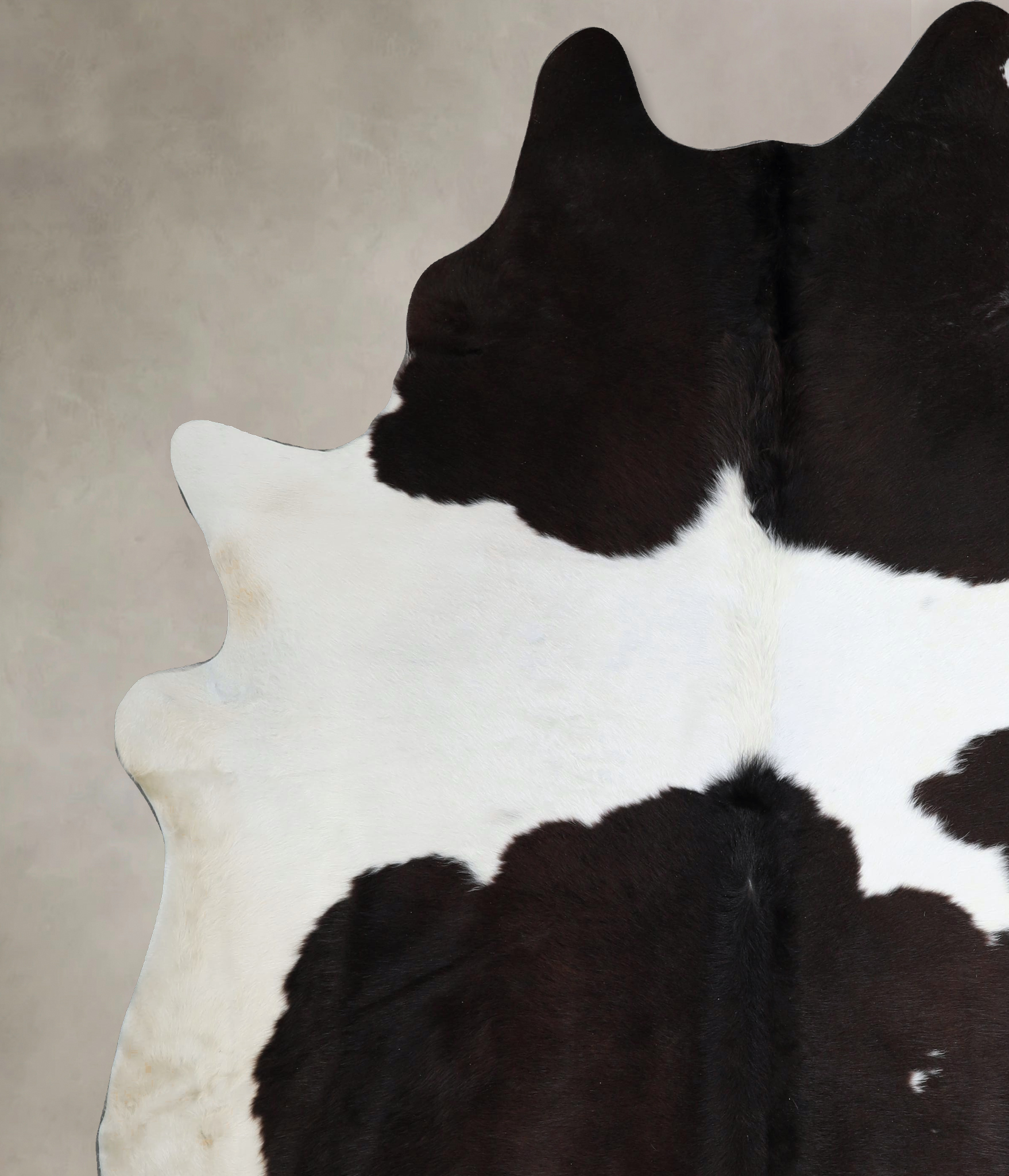 Black and White Cowhide Rug #A45200