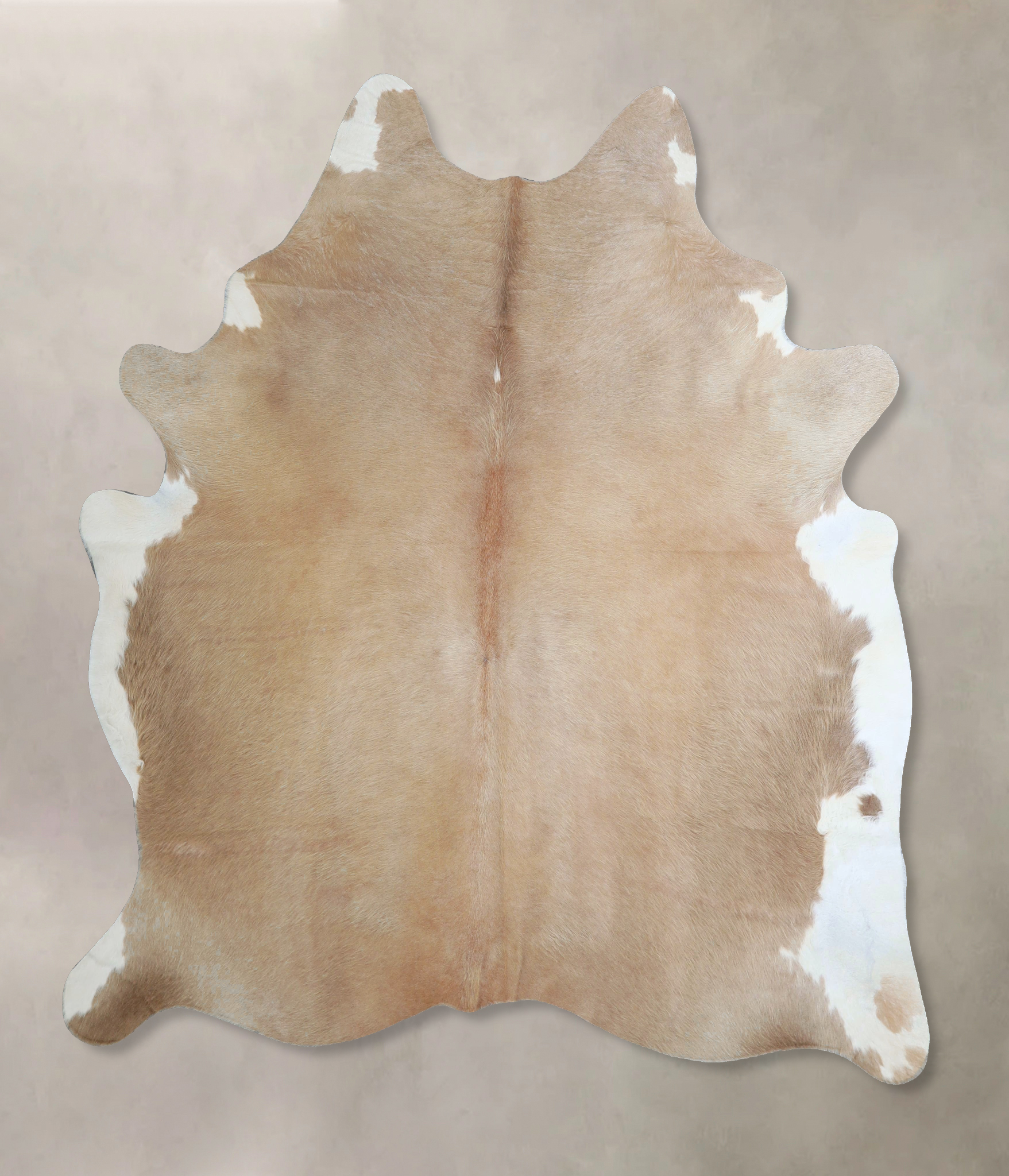 Beige Cowhide Rug #A45225