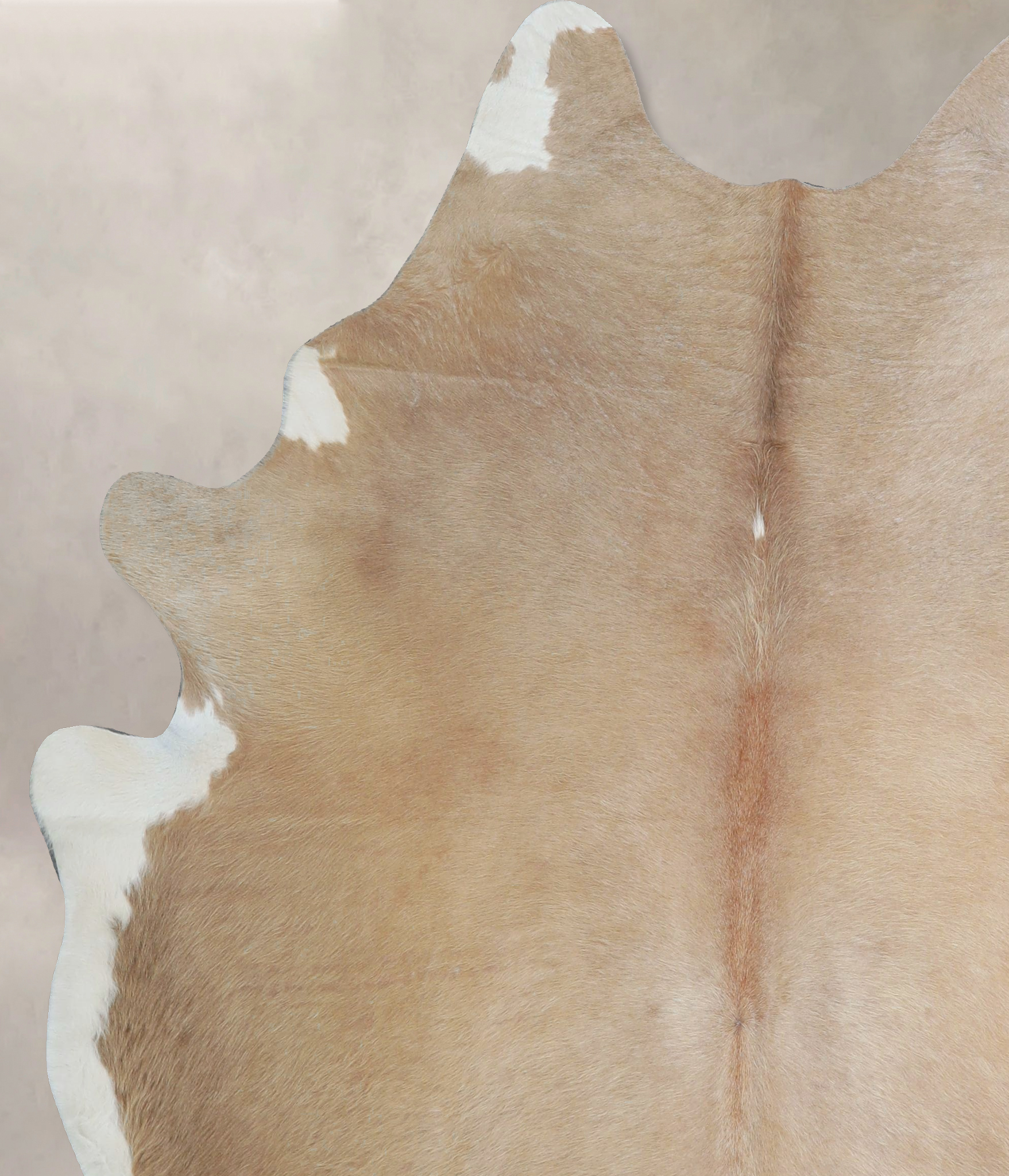 Beige Cowhide Rug #A45225