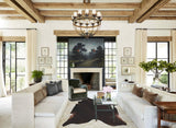 Chocolate X-Large Brazilian Cowhide Rug 6'9"H x 6'5"W #A45233 by Hudson Hides