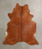 Solid Brown X-Large Brazilian Cowhide Rug 6'9
