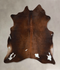 Chocolate Large Brazilian Cowhide Rug 6'4