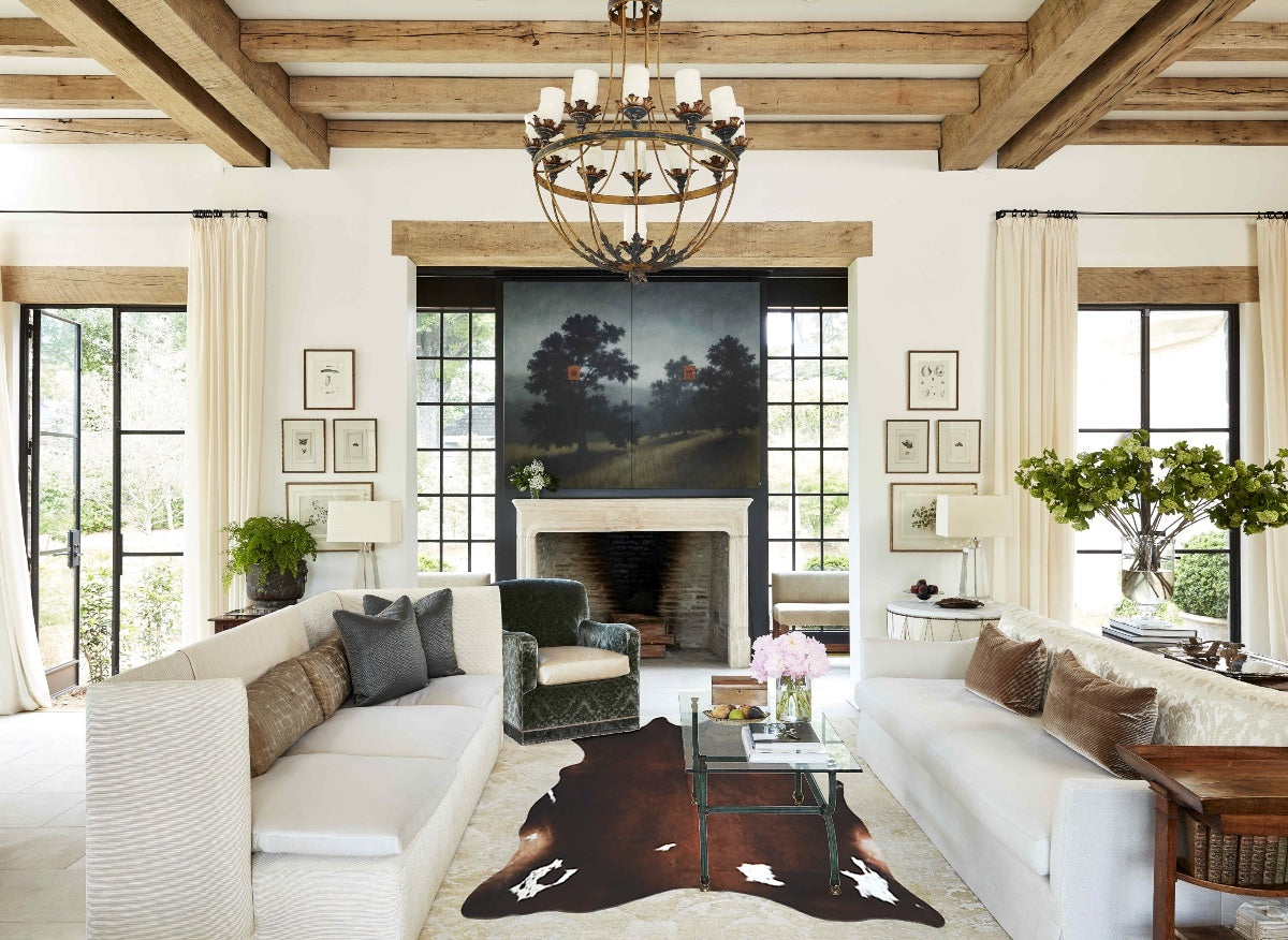 Chocolate Cowhide Rug #A45256