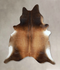Warm Caramel X-Large Brazilian Cowhide Rug 7'6