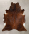 Chocolate X-Large Brazilian Cowhide Rug 6'10